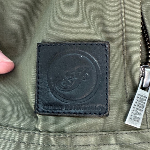 Olive Green Military Jacket - Picture 7 of 10